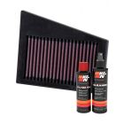 K&N Air Filter 33-2194 + Recharge Kit