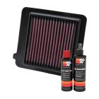 K&N Air Filter 33-2459 + Recharge Kit