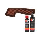 K&N Air Filter 33-2845 + Recharge Kit