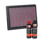 K&N Air Filter 33-3131 + Recharge Kit
