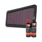 K&N Air Filter 33-5067 + Recharge Kit