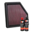 K&N Air Filter 33-5094 + Recharge Kit