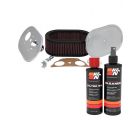 K&N Air Filter 56-1255 + Recharge Kit