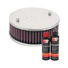 K&N Air Filter 56-9096 + Recharge Kit