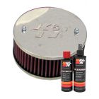 K&N Air Filter 56-9097 + Recharge Kit