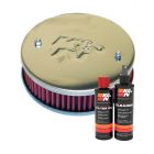 K&N Air Filter 56-9121 + Recharge Kit