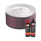 K&N Air Filter 60-1190 + Recharge Kit