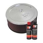 K&N Air Filter 60-1310 + Recharge Kit