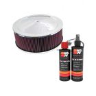 K&N Air Filter 60-1420 + Recharge Kit