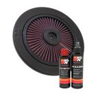 K&N Air Filter 66-0901 + Recharge Kit