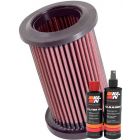 K&N Air Filter DU-1006 + Recharge Kit