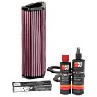 K&N Air Filter DU-1007 + Recharge Kit