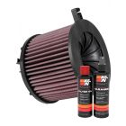 K&N Air Filter E-0646 + Recharge Kit