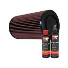 K&N Air Filter E-0656 + Recharge Kit
