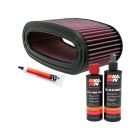 K&N Air Filter E-1946 + Recharge Kit