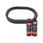 K&N Air Filter E-1980 + Recharge Kit