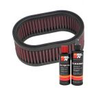 K&N Air Filter E-3325 + Recharge Kit