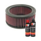 K&N Air Filter E-3380 + Recharge Kit
