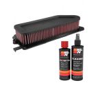 K&N Air Filter HA-1016 + Recharge Kit