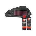 K&N Air Filter HA-1513 + Recharge Kit