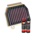 K&N Air Filter HA-2819 + Recharge Kit
