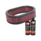 K&N Air Filter HD-2075 + Recharge Kit