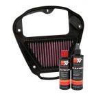 K&N Air Filter KA-2008 + Recharge Kit