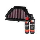 K&N Air Filter KA-6007 + Recharge Kit