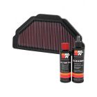 K&N Air Filter KA-6098 + Recharge Kit