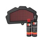 K&N Air Filter KA-6517 + Recharge Kit
