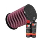 K&N Air Filter KA-7513 + Recharge Kit