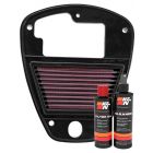 K&N Air Filter KA-9006 + Recharge Kit