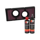 K&N Air Filter KT-9504 + Recharge Kit