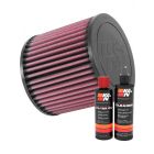 K&N Air Filter PL-3214 + Recharge Kit