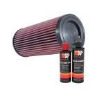 K&N Air Filter PL-8715 + Recharge Kit
