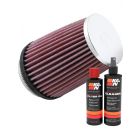 K&N Air Filter RC-2600 + Recharge Kit