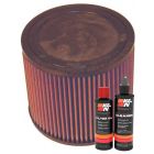K&N Air Filter RD-1450 + Recharge Kit