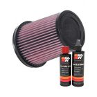 K&N Air Filter RF-5289 + Recharge Kit