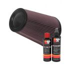 K&N Air Filter RP-3280 + Recharge Kit