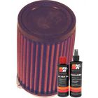 K&N Air Filter RU-0610 + Recharge Kit