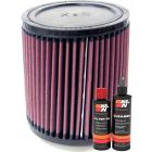 K&N Air Filter RU-1000 + Recharge Kit