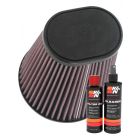 K&N Air Filter RU-1033 + Recharge Kit