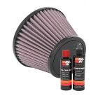 K&N Air Filter RU-1624 + Recharge Kit