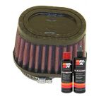 K&N Air Filter RU-1820 + Recharge Kit