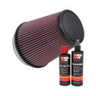 K&N Air Filter RU-2800 + Recharge Kit