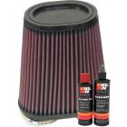 K&N Air Filter RU-4710 + Recharge Kit
