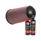 K&N Air Filter RU-5065XD + Recharge Kit