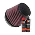 K&N Air Filter RU-5147 + Recharge Kit