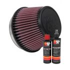 K&N Air Filter RU-5163 + Recharge Kit