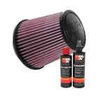 K&N Air Filter RU-9350 + Recharge Kit